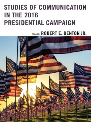 cover image of Studies of Communication in the 2016 Presidential Campaign